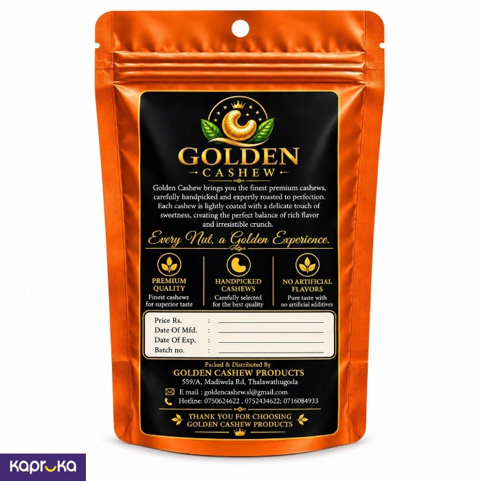 Golden Cashew Pistachio 500g