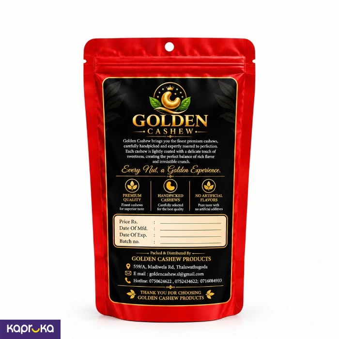 Golden Cashew Sugar Cashew 100g