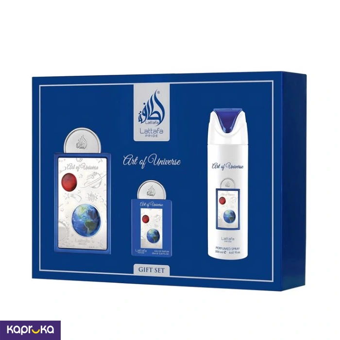 Lattafa Art Of Universe 3 Pcs Parfum Gift Set