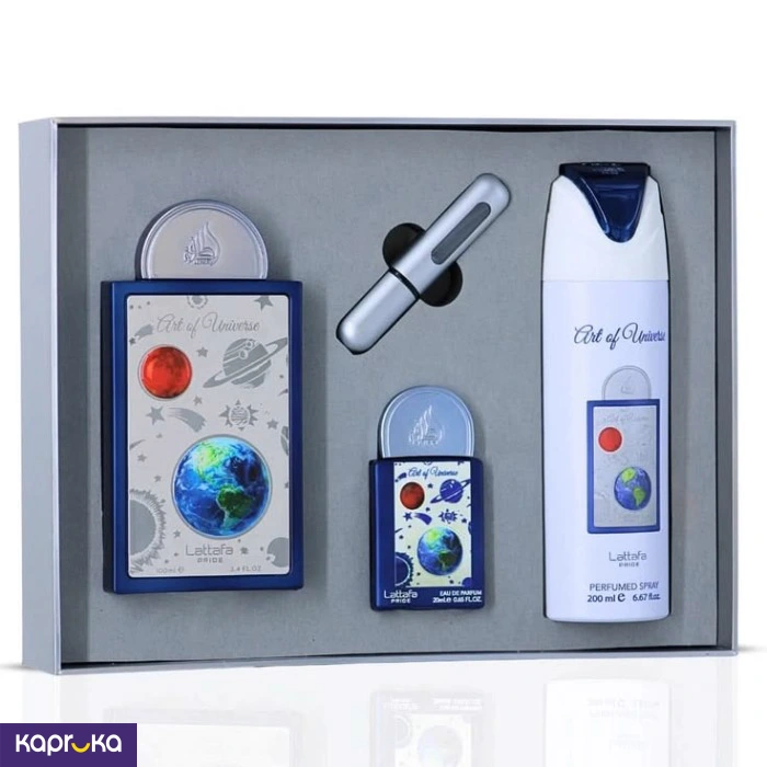 Lattafa Art Of Universe 3 Pcs Parfum Gift Set