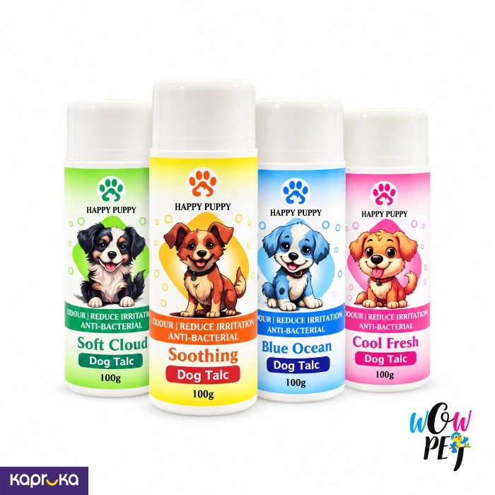 Happy Puppy Dog Talc 100g
