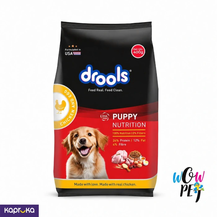 Drools Puppy Nutrition Chicken And Egg 400g