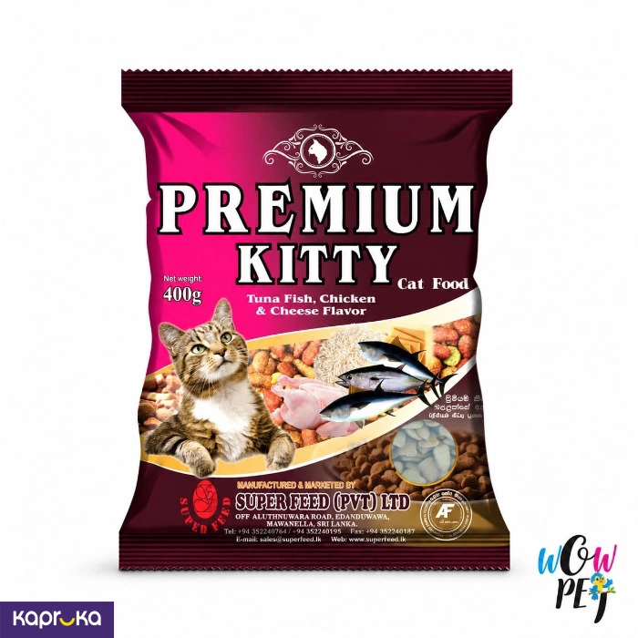 Premium Kitty Cat Food 400g
