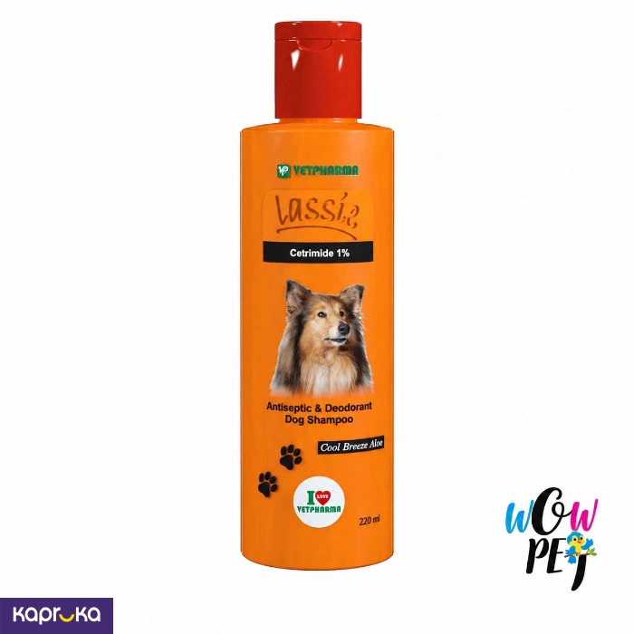 Lassie Cetrimide 1 Cool Breeze Aloe Dog Shampoo 220ml