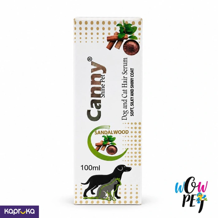 Camy Shine Pet Sandalwood Dog And Cat Hair Serum 100ml