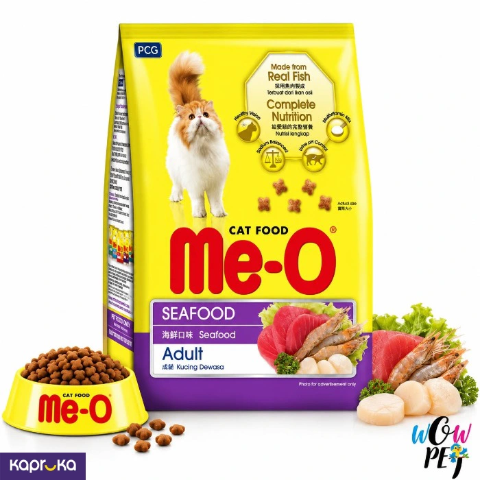 MeO Adult Cat Food Seafood 1.2kg