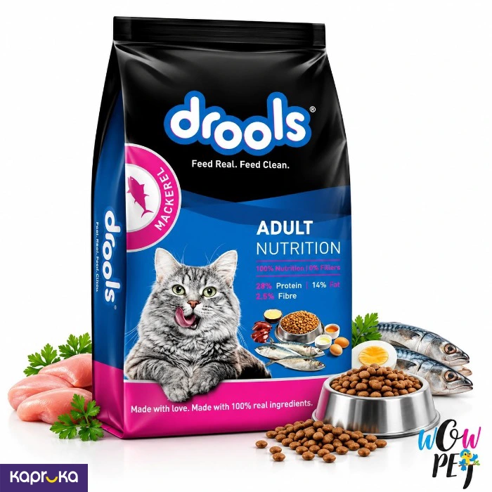 Drools Adult Cat Food Mackerel 3kg