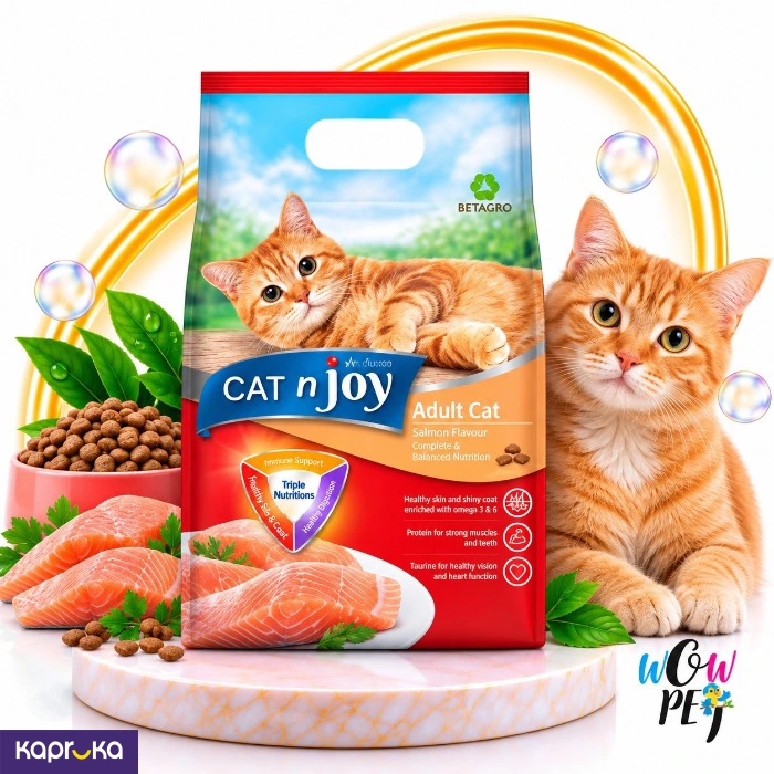 Cat N Joy Adult Cat Salmon Flavour 3kg