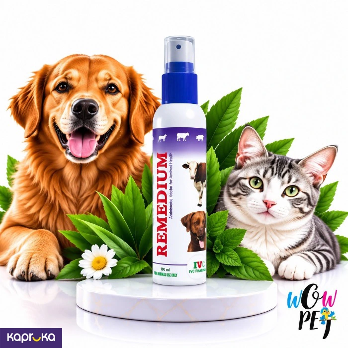REMEDIUM Antibacterial Spray For Animal Health 100ml
