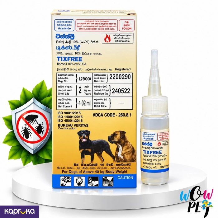 Tixfree Above 40kg Body Weight For Dogs
