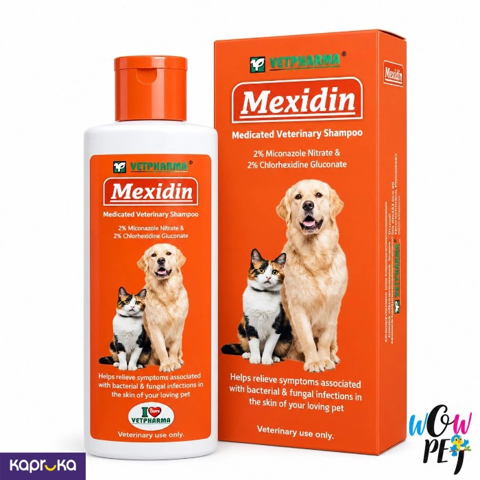 VETPHARMA Mexidin Medicated Shampoo 200ml
