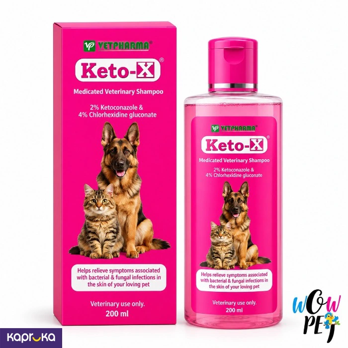 Vetpharma Keto X Medicated Shampoo 200ml