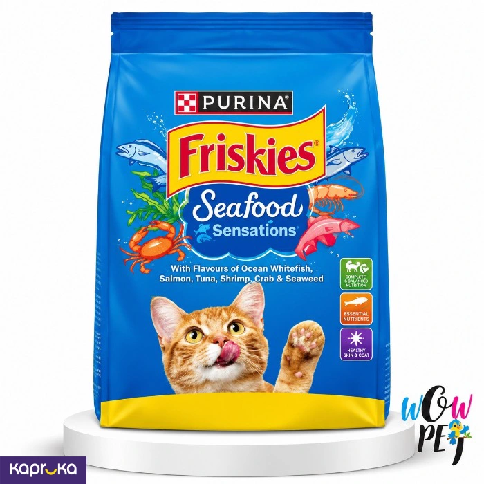 Purina Friskies Seafood Sensations Adult Cat Food 400g