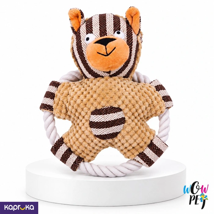 Soft Toy With Round Toy For Dogs