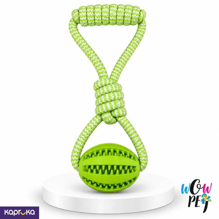 Large Cotton Rope With Dental Ball For Dogs