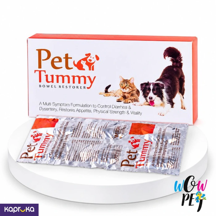 Pet Tummy Bowell Restorer Tablet For Cats And Dogs 6 Tablets