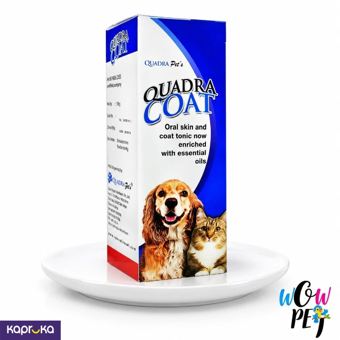 Quadra Coat Syrup For Dogs And Cats 150g