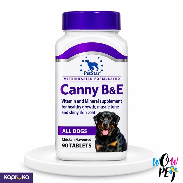 Canny B And E Vitamin And Mineral Supplement 90 ChickenFlavoured Tablets