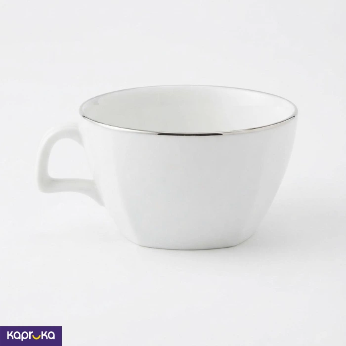 Cherry Platinum Square 12 Pcs Tea Set