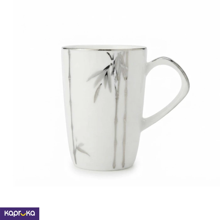 Bamboo Silver Mug