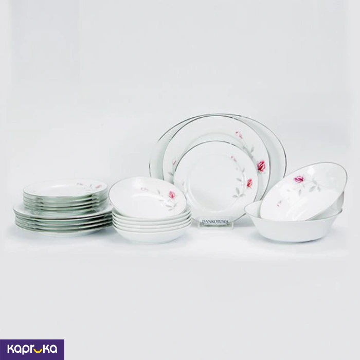 Lasting Rose 21 Pieces Dinner Set