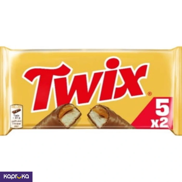 Twix Twin Original Chocolate Bar 5X46 G