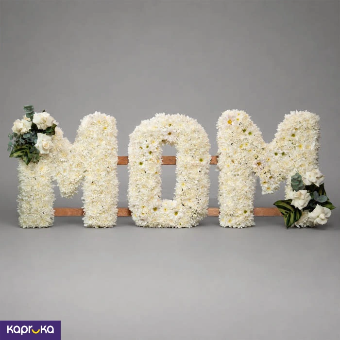 Mom Floral Word Sympathy