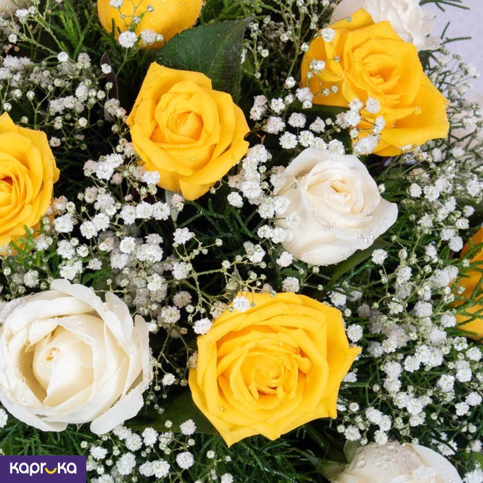 Amber Glow Posy