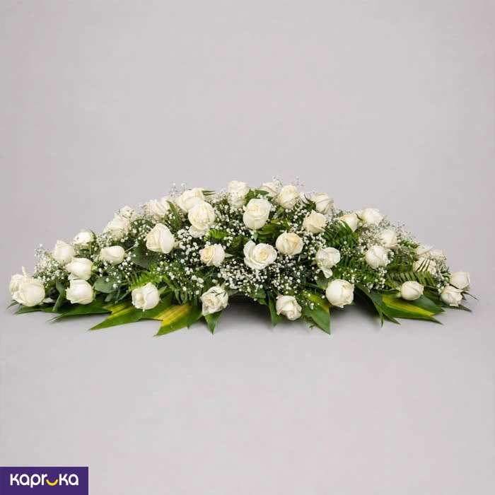 Ivory Mist Centerpiece