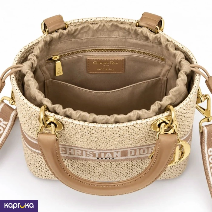 CD Elegant Woven Crossbody Bag