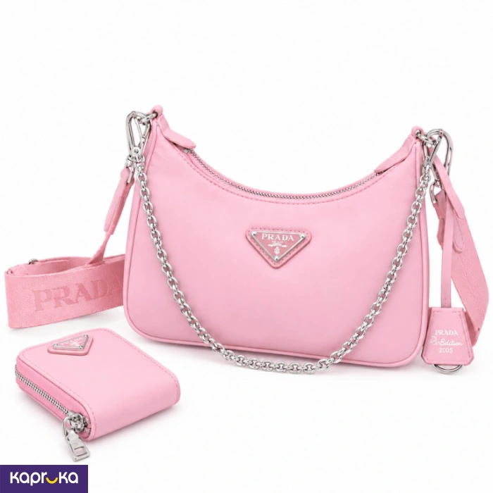 Quilted Leather Shoulder Bag With Box