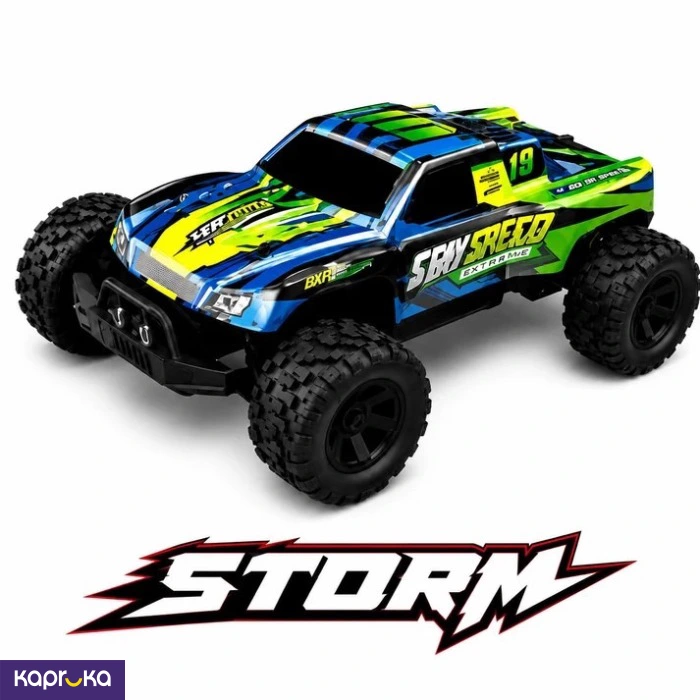 Storm 20kmh Off Road Rc Monster Truck For Kid And Adults Rechargeable