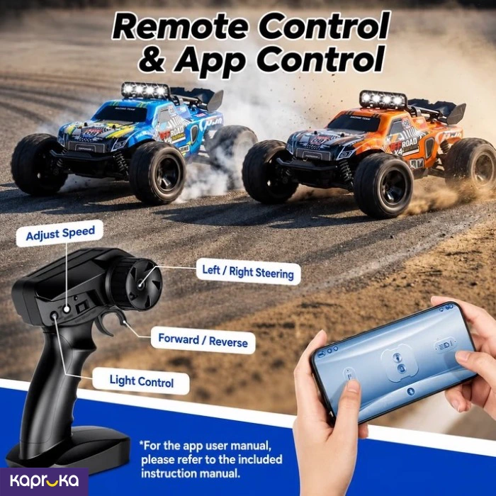 1 18 35 Kmh Rc Monster Conquer Truck For Adults And Kids And Hobby Fans