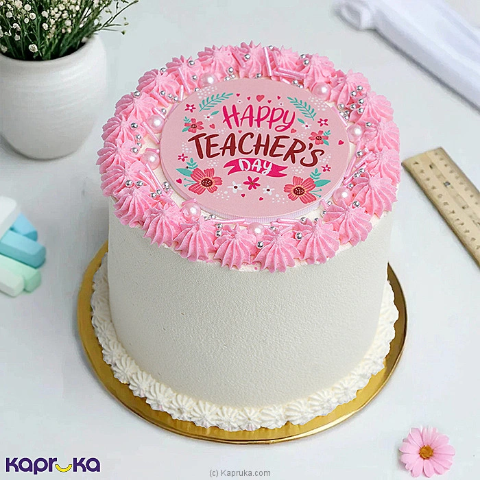 You re The Best Happy Teachers Day Bento Ribbon Cake