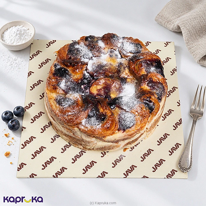 Java Berry Cheese Croissant Pudding
