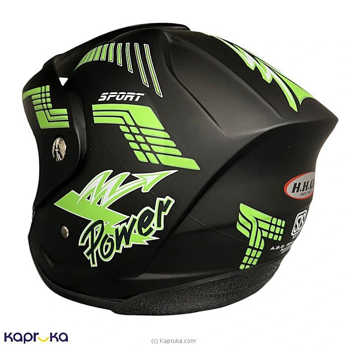 HHCO Helmet Flash Sport Black And Green - 502