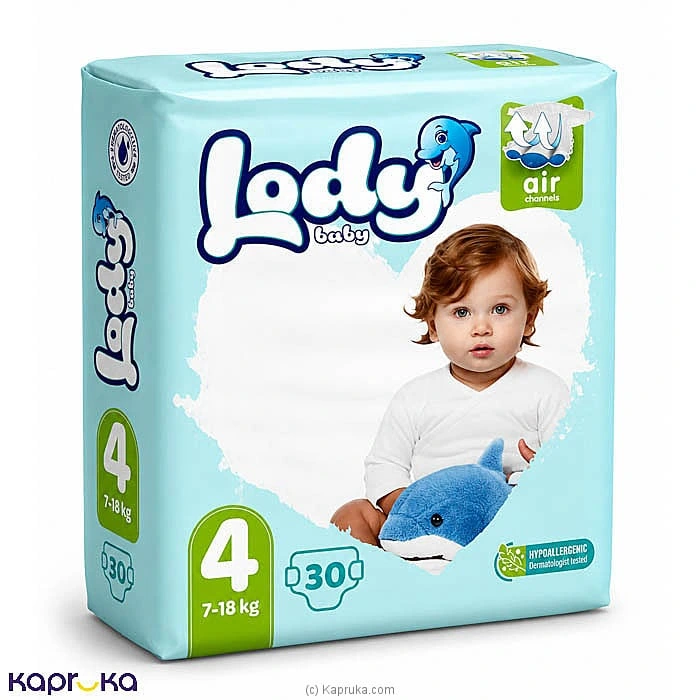 LODY BABY DIAPER 30PCS PACK L