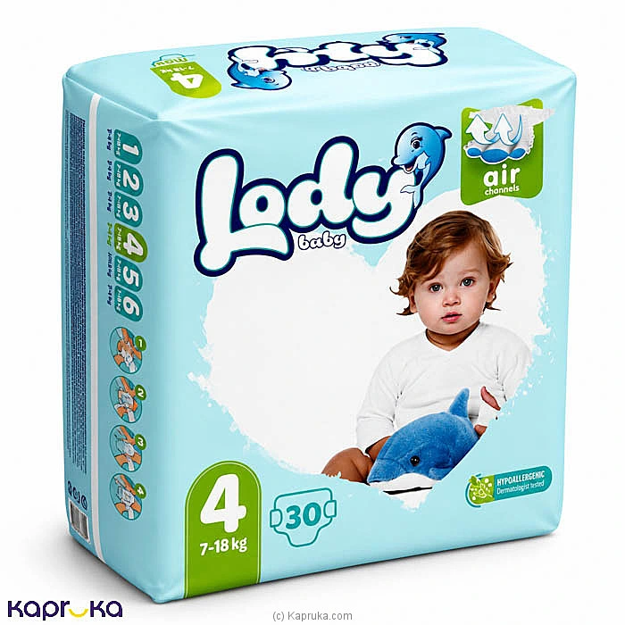 LODY BABY DIAPER 30PCS PACK L