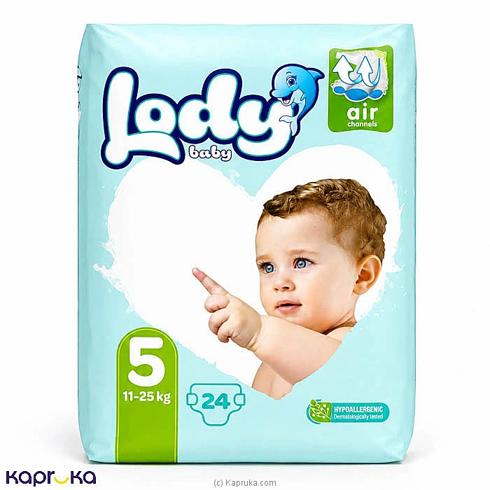 LODY BABY DIAPER JUNIOR 24PCS PACK XL