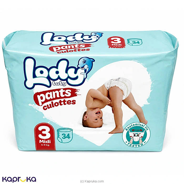 LODY BABY PANT MIDI 34PCS PACK M