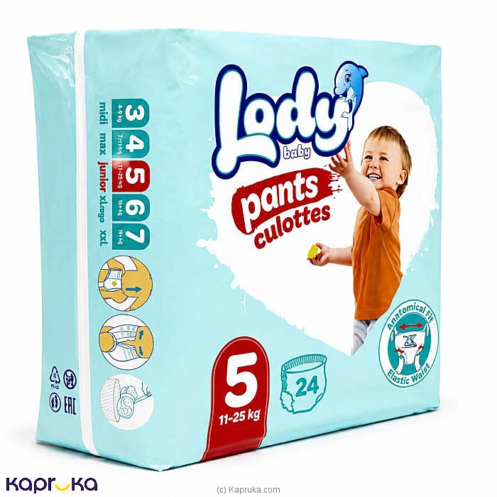 LODY BABY PANT JUNIOR 24PCS PACK XL