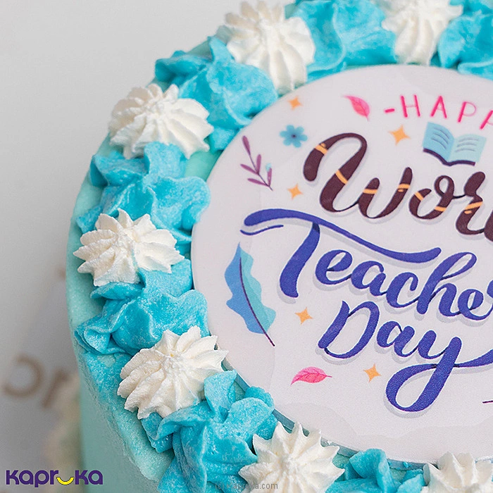 World Teachers Day Celebration Bento Ribbon Cake