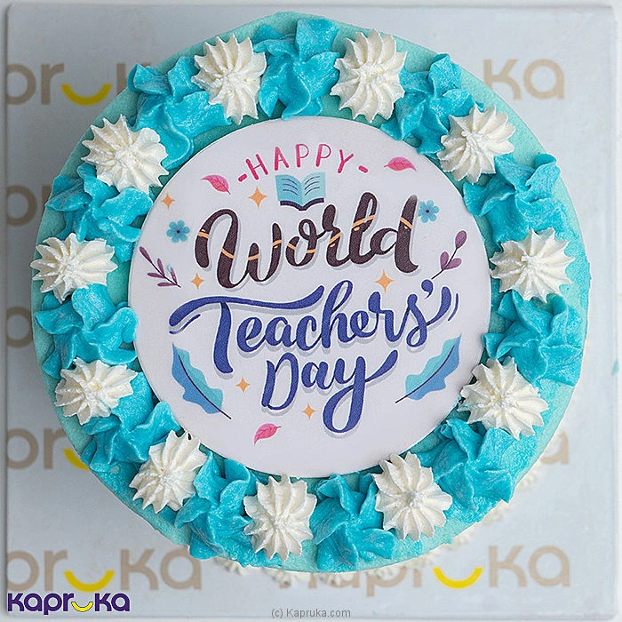 World Teachers Day Celebration Bento Ribbon Cake