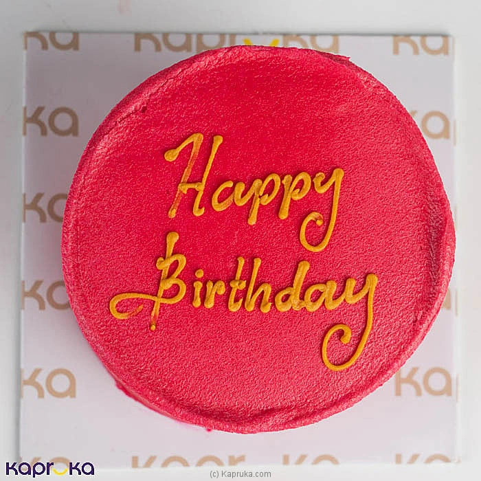 Pink Ribbon Birthday Bento Cake