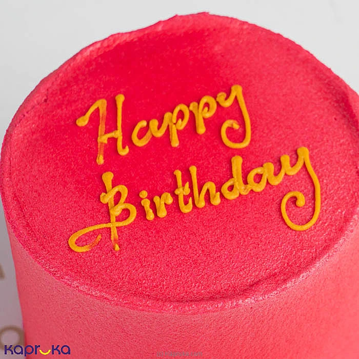 Pink Ribbon Birthday Bento Cake