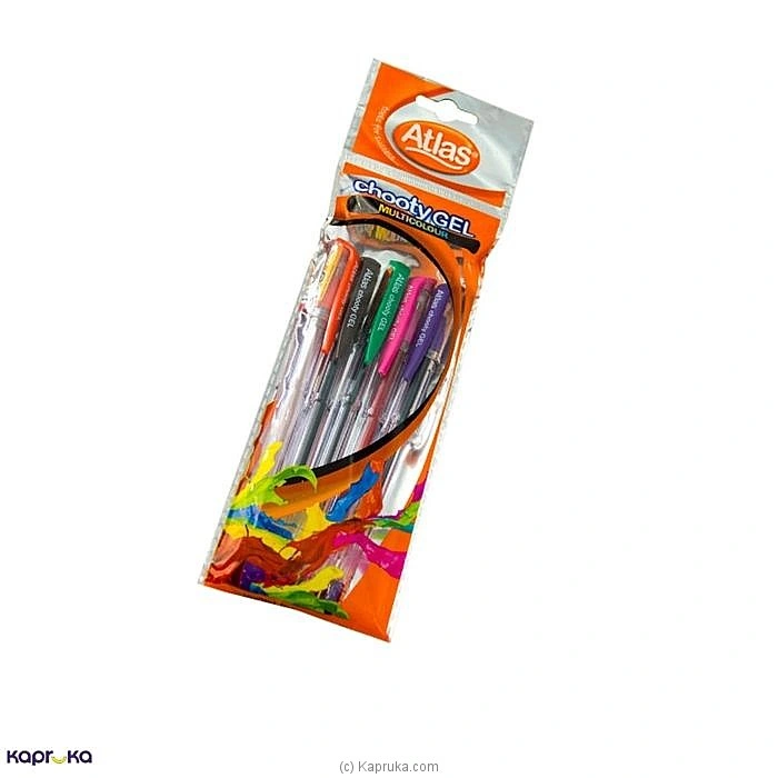 Pen Atlas Chooty Gel Set Of Multicolor