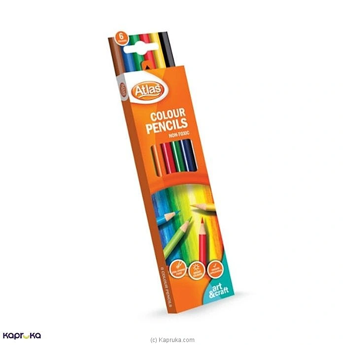 Colour Pencil Atlas 6 Colour