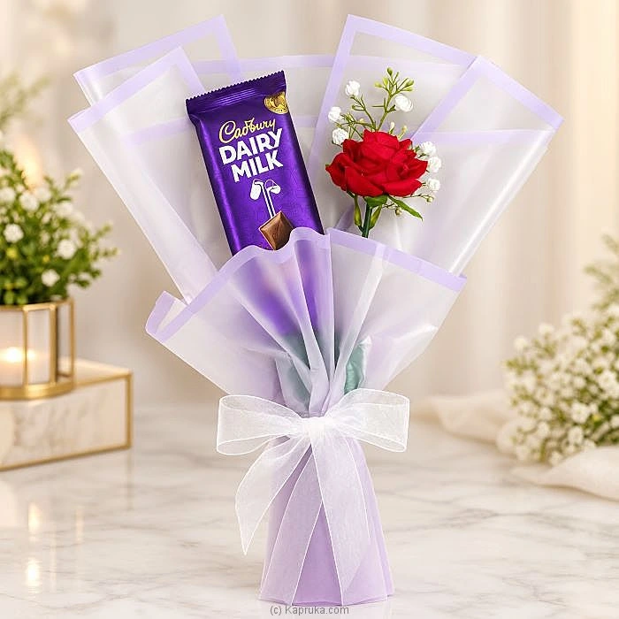 Dairy Milk Love Blossom Bouquet - For Her