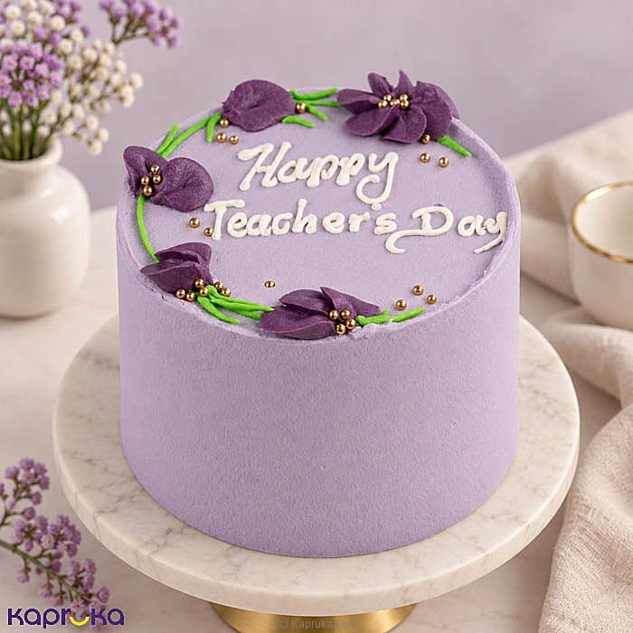 Teacher s Day Sweet Appreciation Combo With Bento Ribbon Cake And Flower Bouquet