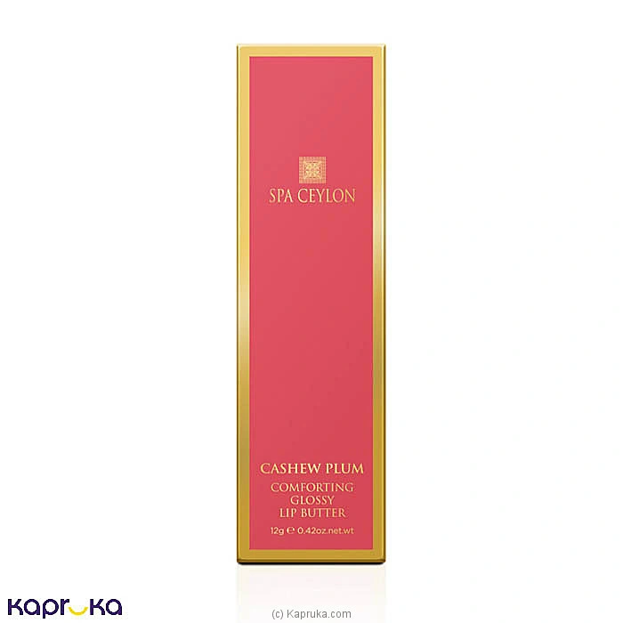 Spa Ceylon Cashew Plum Comforting Glossy Lip Butter 12g
